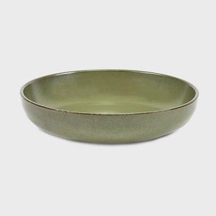 Serax Surface diep bord 19 cm Camogreen