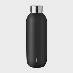 Stelton Keep Cool thermosfles 0,6 l Black (zwart)