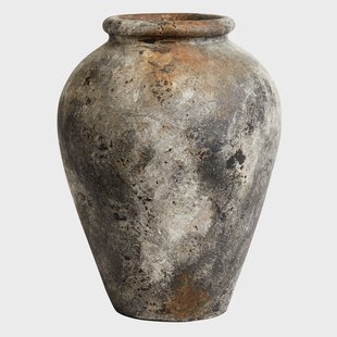 MUUBS Echo pot h50 cm Ø37 cm Roest-grijs