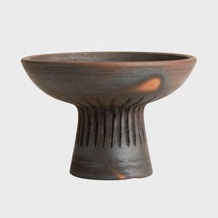 MUUBS Fire schaal op voet S Bruin