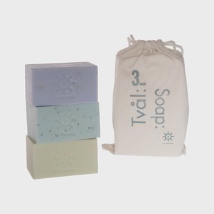 Iris Hantverk Iris hantverk zeep 3-pack Citroengras-papaver-lavendel