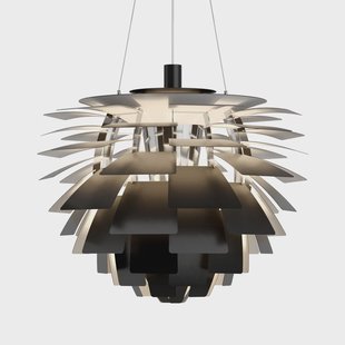 Louis Poulsen PH Artichoke hanglamp Ø72 cm Zwart