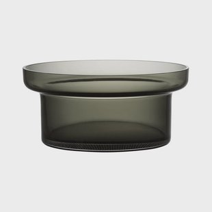 Kosta Boda Limelight schaal 24,5 cm Grijs