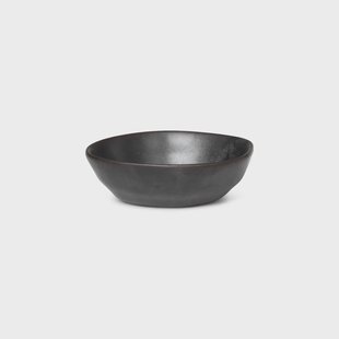 Ferm Living Flow kom 9 cm Zwart
