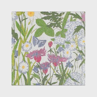 Ekelund Linneväveri Sommartid stoffen servet 35x35 cm Multi
