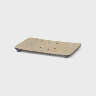 Ferm Living Bon zeepbakje Beige-zwart