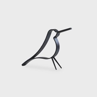 Cooee Design Woody Bird klein Zwart gebeitst eikenhout