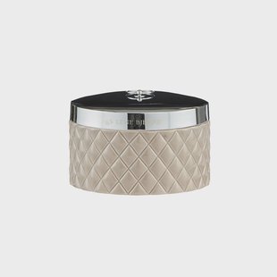 Lene Bjerre Portia opbergdoosje Ø15 cm Bruin-zilver