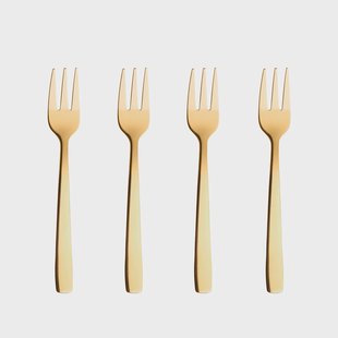 Aida Raw taartvork 4-delig Goud