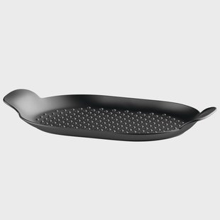 Alessi Edo grillpan gietijzer 24,5x40 cm