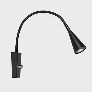 Belid Ledro muurlamp Matzwart