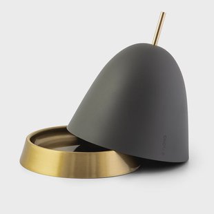 KLONG Gömma opberging medium 16,5 cm Grijs-messing