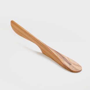 Bosign Staand botermes large hout Olijvenhout