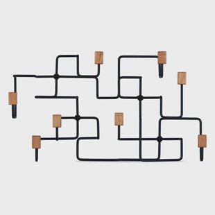 Gejst Underground klerenhanger Zwart-eikenhout Gejst Underground klerenhanger Zwart-eikenhout