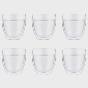 Bodum Pavina Outdoor dubbelwandig plastic glas 6-pack 25 cl