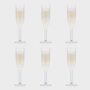 Bodum Oktett champagneglazen 6-pack 12 cl