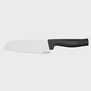 Fiskars Hard Edge santoku koksmes 16 cm Roestvrij staal