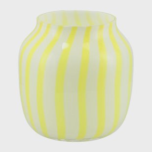 HAY Juice Wide vaas 22 cm Yellow