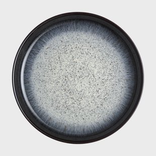 Denby Halo Coupe bord 26 cm Blauw-grijs-zwart