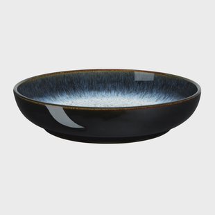 Denby Halo kom 20,5 cm Blauw-grijs-zwart