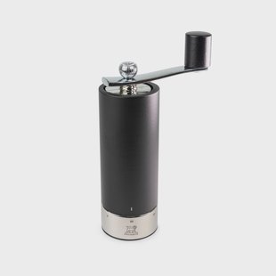 Peugeot Isen u'select zoutmolen met slinger Zwart