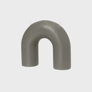 Broste Copenhagen Bend kaars 14,5x16,5 cm Fungi