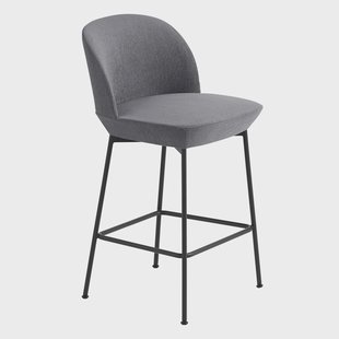 Muuto Oslo Counter Stoel 65 cm Still 161-Anthracite black