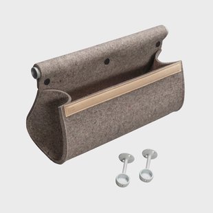 Essem Design Ulrika muuropberger Natuurwol-wit