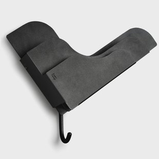 Essem Design Wall pocket opbergrekje voor aan de muur Zwart