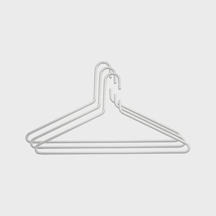 Essem Design Triangel kledinghanger 3-pack Wit
