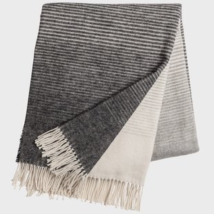 Scandi Living Mist katoenen plaid Stone