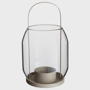 ERNST Ernst lantaarn voor theelicht 22 cm Beige