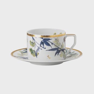 Rosenthal Rosenthal Heritage Turandot theekop met schotel Wit