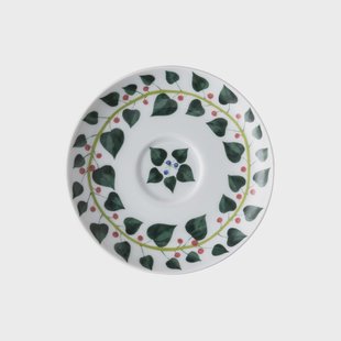 Rosenthal Magic Garden Foliage espressoschoteltje 12 cm Wit-groen