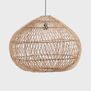 PR Home Karen plafondlamp rotan Ø51 cm