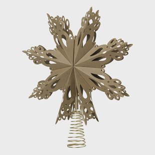 Broste Copenhagen Christmas star kerstboompiek ster Natural brown