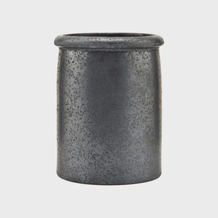 House Doctor Pion pot Ø11,5 cm Zwart-bruin