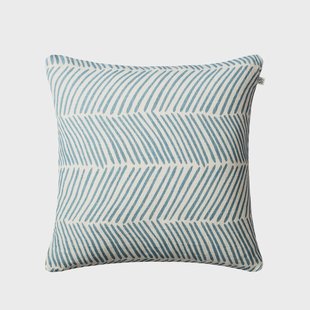 Chhatwal & Jonsson Rama kussenhoes 50x50 cm Off white-heaven blue