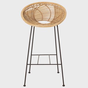 Bloomingville Yonne barstoel rotan Natuur