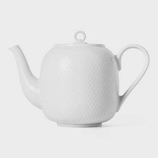 Lyngby Porcelæn Rhombe theepot 1,9 L Wit Lyngby Porcelæn Rhombe theepot 1,9 L Wit