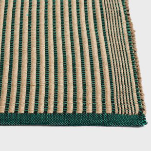 HAY Tapis vloerkleed 140x200 cm Black-green HAY Tapis vloerkleed 140x200 cm Black-green