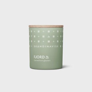 Skandinavisk Fjord geurkaars met deksel 65 g