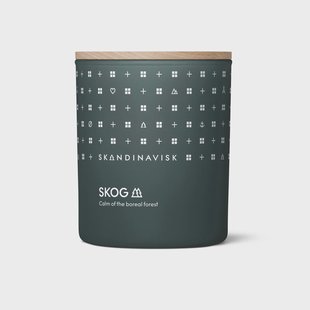 Skandinavisk Skog geurkaars met deksel 200 g