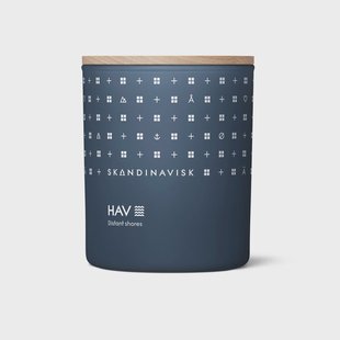 Skandinavisk Hav geurkaars met deksel 200 g