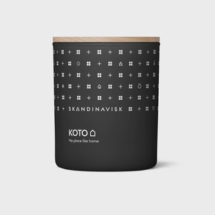 Skandinavisk Koto geurkaars met deksel 200 g
