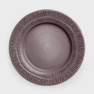 Mateus Stripes bord Ø28 cm Plum