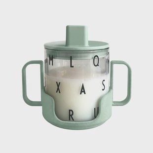 Design Letters Grow with your cup beker Groen