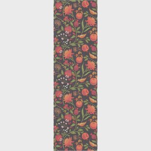 Ekelund Linneväveri Fruktrik tafelloper 35x120 cm Multi