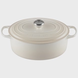 Le Creuset Le Creuset Signature ovale braadpan 6,3 l Meringue