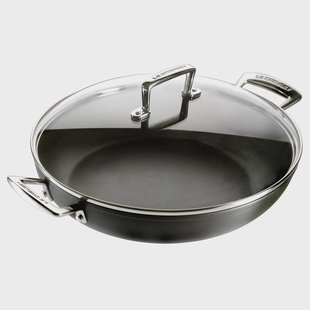 Le Creuset Le Creuset hapjesbraadpan met deksel 30 cm